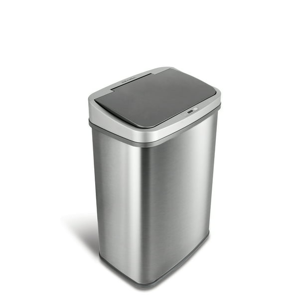 Nine Stars 13.2-Gallon Motion Sensor Recycle Unit and Trash Can Nine Stars 13.2-Gallon Motion Sensor Recycle Unit and Trash Can